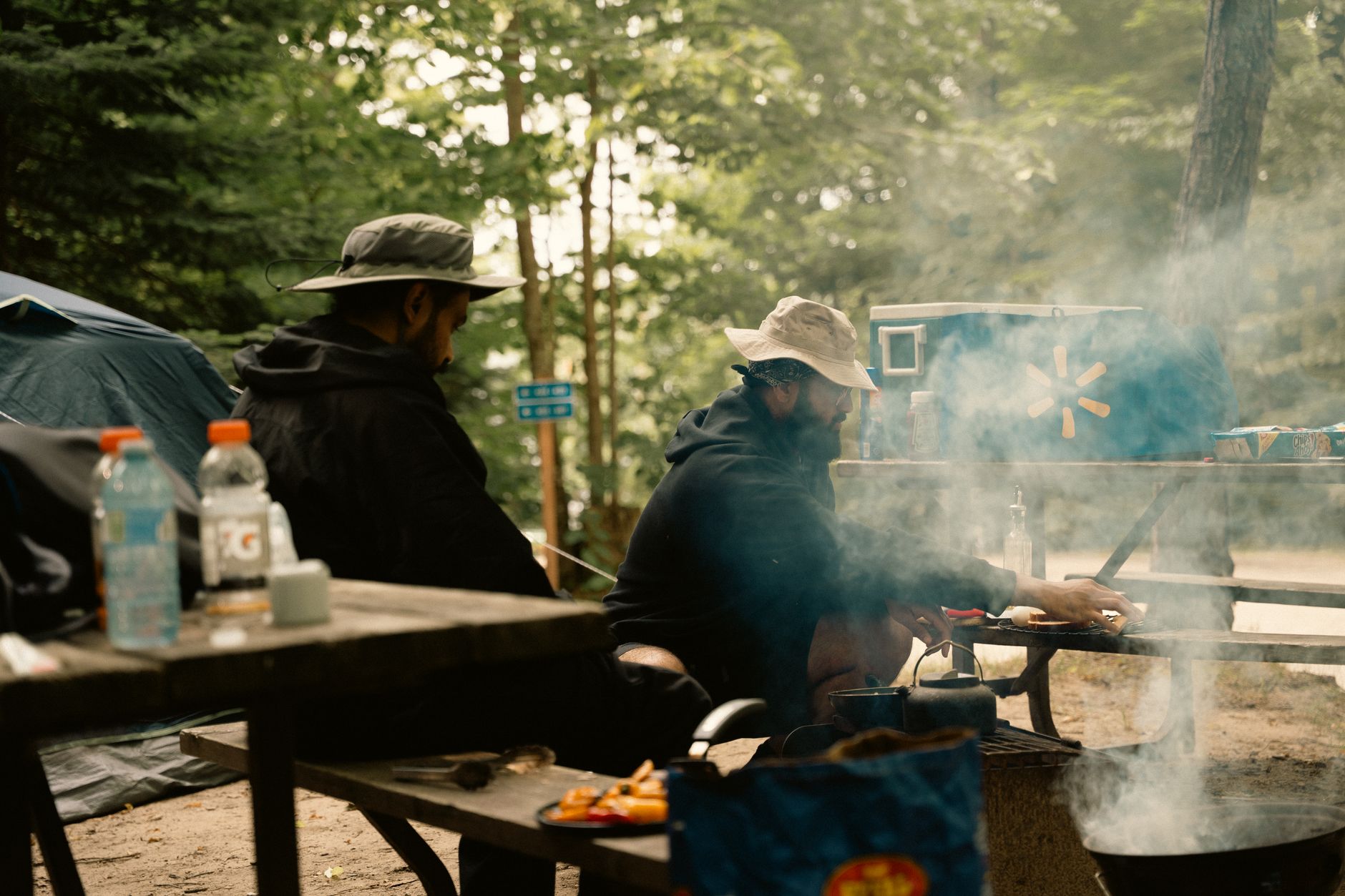 Camp Cooking — illustrative